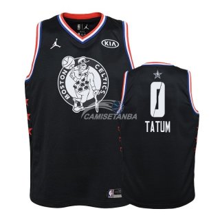 Camisetas de NBA Ninos Jayson Tatum 2019 All Star Negro