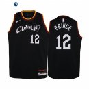 Camisetas de NBA Ninos Cleveland Cavaliers Taurean Prince Negro Ciudad 2021