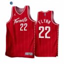 Camisetas NBA Earned Edition Toronto Raptors NO.22 Malachi Flynn Rojo 2022-23