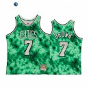 Camisetas NBA Boston Celtics NO.7 Jaylen Brown Galaxy Constellation Verde Hardwood Classics 2021