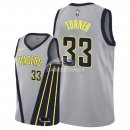 Camisetas de NBA Ninos Indiana Pacers Myles Turner Nike Gris Ciudad 18/19