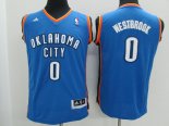 Camiseta NBA Ninos Oklahoma City Thunder Russell Westbrook Azul