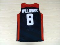 Camisetas NBA de Deron Williams USA 2012 Negro
