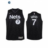 Camisetas NBA Ninos Brooklyn Nets Keven Durant Negro Edición ganada 2021