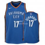 Camisetas de NBA Ninos Oklahoma City Thunder Dennis Schroder Azul Icon 2018