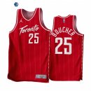 Camisetas NBA Earned Edition Toronto Raptors NO.25 Chris Boucher Rojo 2022-23