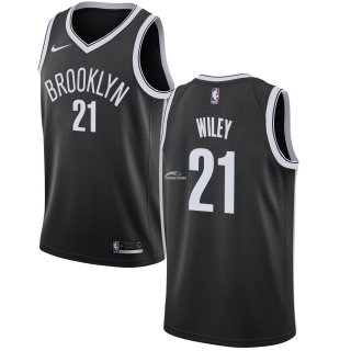 Camisetas NBA de Jake Wiley Brooklyn Nets Negro Icon 17/18