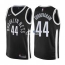 Camisetas NBA de Dante Cunningham Brooklyn Nets Nike Negro Ciudad 17/18