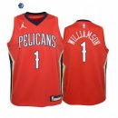 Camiseta NBA Ninos New Orleans Pelicans Zion Williamson Rojo Statement 2020