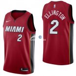 Camisetas NBA de Wayne Ellington Miami Heats Rojo Statement 17/18