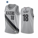 Camisetas NBA Edición ganada Portland Trail Blazers T.J. Leaf Gris 2021-22