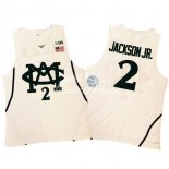 Camisetas NCAA Michigan Jaren Jackson Jr Blanco