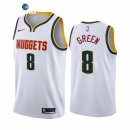 Camisetas NBA de Denvor Nuggets Jeff Green Nike Blanco Association 2021-22