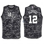 Camisetas de NBA Ninos San Antonio Spurs LaMarcus Aldridge Nike Camuflaje Ciudad 2018