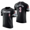 Camisetas NBA de Manga Corta C.J. McCollum Portland Trail Blazers Negro 17/18