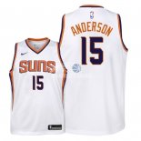 Camisetas de NBA Ninos Phoenix Suns Ryan Anderson Blanco Association 2018
