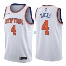 Camisetas NBA de Isaiah Hicks New York Knicks Blanco Association 2018