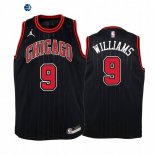 Camiseta NBA Ninos Chicago Bulls Patrick Williams Negro Statement 2019-20