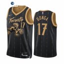 Camisetas NBA de Toronto Raptors Isaac Bonga 75th Negro Ciudad 2021-22