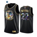 Camisetas NBA de Golden State Warriors Andrew Wiggins Negro Diamante 2021-22