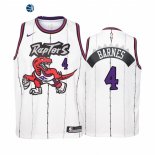 Camisetas NBA Ninos Toronto Raptors Scottie Barnes Blanco 2021