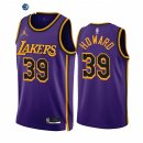 Camisetas NBA Nike Los Angeles Lakers NO.39 Dwight Howard Purpura Statement 2022-23