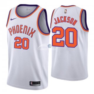 Camisetas NBA de Josh Jackson Phoenix Suns Retro Blanco 2018