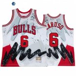 Camisetas NBA Chicago Bulls NO.6 Alex Caruso Blanco Throwback 2022