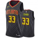 Camisetas NBA De Atlanta Hawks Allen Crabbe Negro Icon 2019-20
