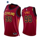 Camisetas NBA de Cleveland Cavaliers Tacko Fall 75th Season Diamante Rojo Icon 2021-22