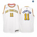 Camisetas de NBA Ninos Golden State Warriors Klay Thompson Blanco Classics Edition 19/20