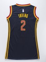 Camisetas NBA Mujer Kyrie Irving Cleveland Cavaliers Azul