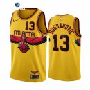 Camisetas NBA Atlanta Hawks Bogdan Bogdanovic Oro Ciudad Throwback 2021-22