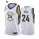 Camisetas NBA Nike Indiana Pacers NO.24 Buddy Hield Blanco Association 2021-22
