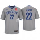 Camisetas NBA de Manga Corta Caris LeVert Brooklyn Nets Gris 17/18