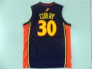 Camisetas NBA de Retro Stephen Curry Golden State Warriors Negro