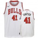 Camisetas de NBA Ninos Jakarr Sampson Chicago Bulls Blanco Association 18/19
