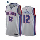 Camisetas NBA de Detroit Pistons Isaiah Livers Nike Gris Statement 2021-22