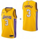 Camisetas NBA de Isaiah Thomas Los Angeles Lakers Amarillo Icon 17/18