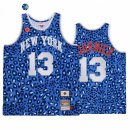 Camisetas NBA New York Knicks Evan Fournier Azul Throwback 2021