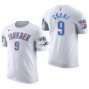 Camisetas NBA de Manga Corta Jerami Grant Oklahoma City Thunder Blanco 17/18