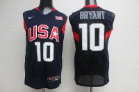 Camisetas NBA de Bryant USA 2008 Negro