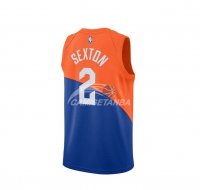 Camiseta NBA Ninos Cleveland Cavaliers Collin Sexton Nike Azul Ciudad 18/19