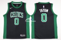 Camisetas NBA de Jayson Tatum Boston Celtics Negro Statement 17/18