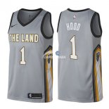 Camisetas NBA de Derrick Rose Cleveland Cavaliers 17/18 Nike Gris Ciudad