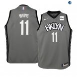 Camisetas de NBA Ninos Brooklyn Nets Kyrie Irving Gris Statement 19/20