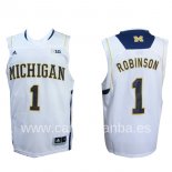 Camisetas NCAA Michigan Glenn Robinson III Blanco