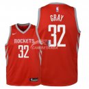 Camisetas de NBA Ninos Houston Rockets Rob Gray Rojo Icon 2018