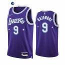 Camisetas NBA de Los Angeles Lakers Kent Bazemore 75th Purpura Ciudad 2021-22