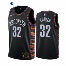 Camiseta NBA de Brooklyn Nets Noah Vonleh Nike Negro Ciudad 2020-21